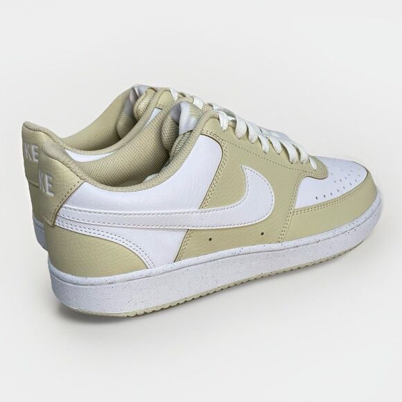 Nike Court Vision Low HM9862-200 Light Khaki White Tennis Gym Shoes Men 10 New - Picture 9 of 11